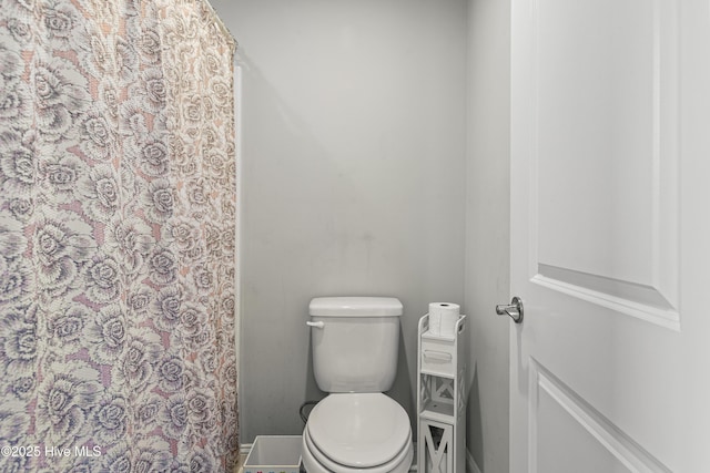 bathroom with toilet