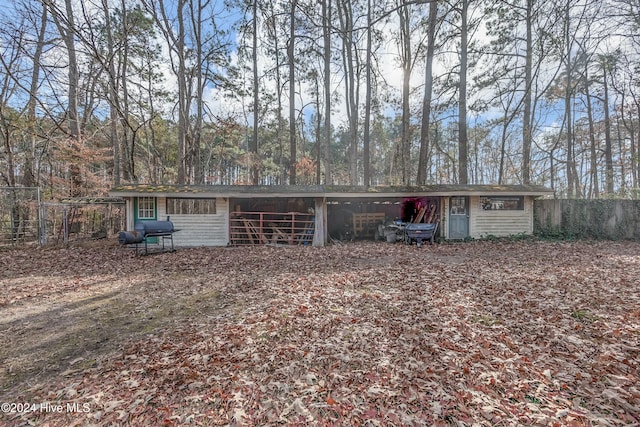 view of ranch-style house