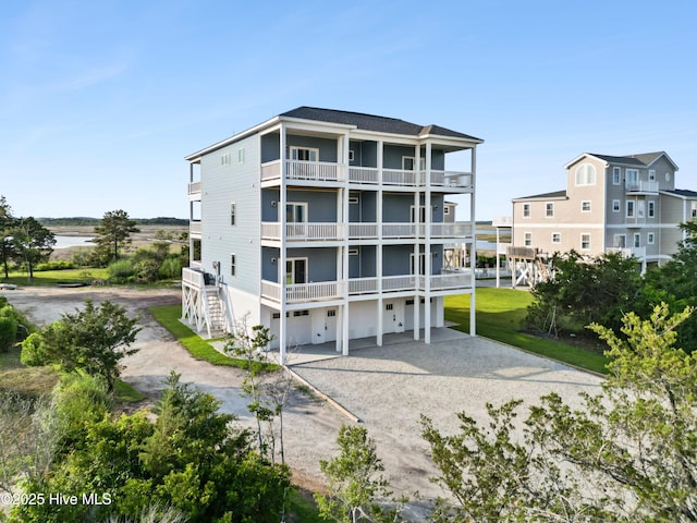 2083 New River Inlet Rd Unit A, North Topsail Beach, NC 28460 - view of building exterior featuring driveway
