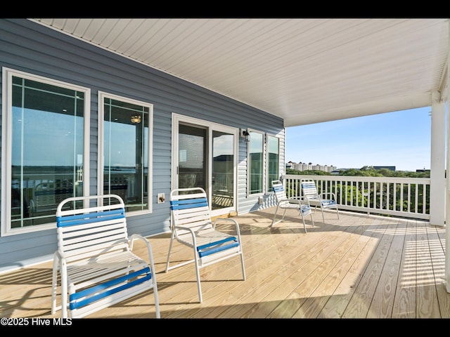2083 New River Inlet Rd Unit A, North Topsail Beach, NC 28460 - view of deck