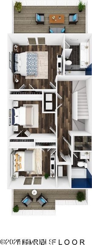 2083 New River Inlet Rd Unit A, North Topsail Beach, NC 28460 - property floor plan