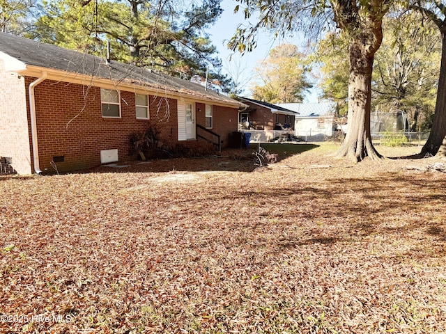 view of side of property