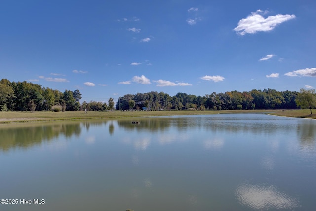 view of water feature