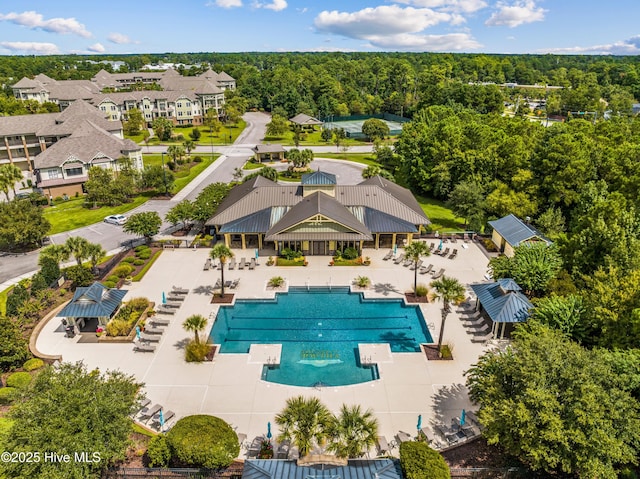 view of swimming pool