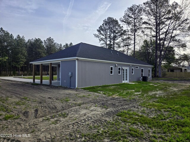 2587 Grifton Hugo Rd, Hookerton, NC 28538 - view of property exterior featuring french doors