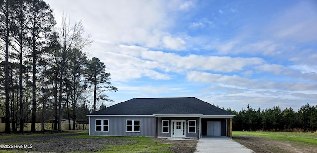 2587 Grifton Hugo Rd, Hookerton, NC 28538 - view of front of house featuring concrete driveway and a carport