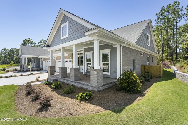 property entrance with a porch