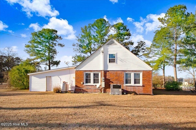 view of rear view of property