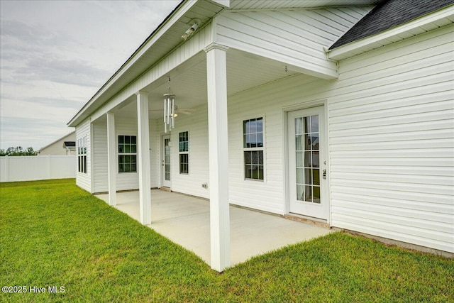 2022 Tarpon Trl, New Bern, NC 28562 - back of house featuring a patio and roof with shingles