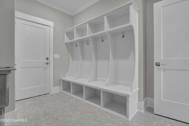 view of mudroom