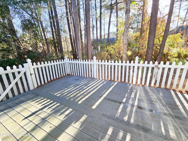 view of deck