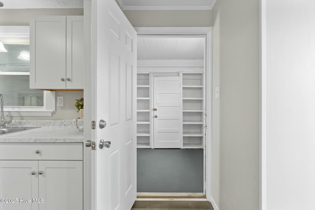 pantry featuring sink