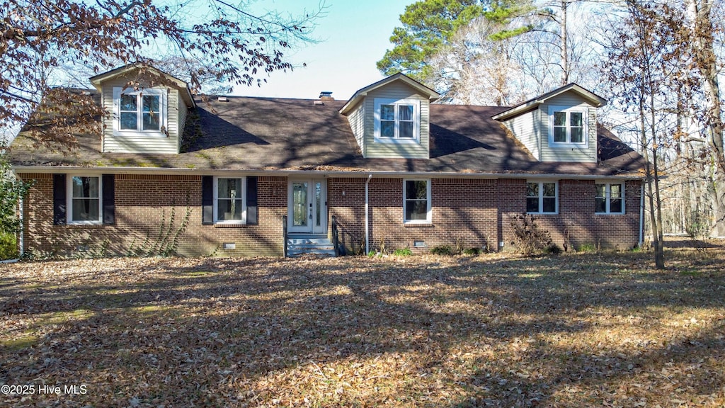 view of cape cod home