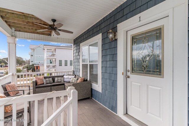 view of patio / terrace featuring cooling unit