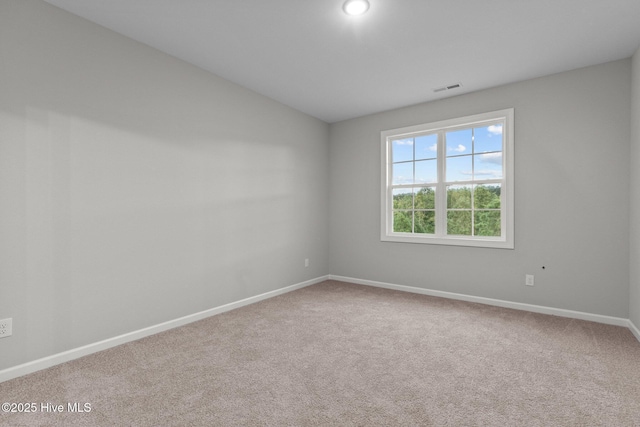 unfurnished room with carpet