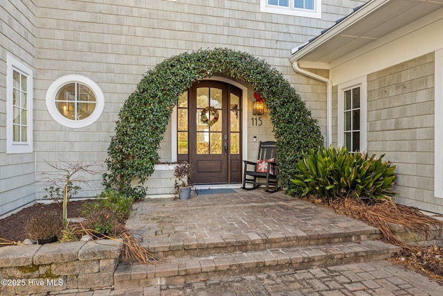 view of property entrance