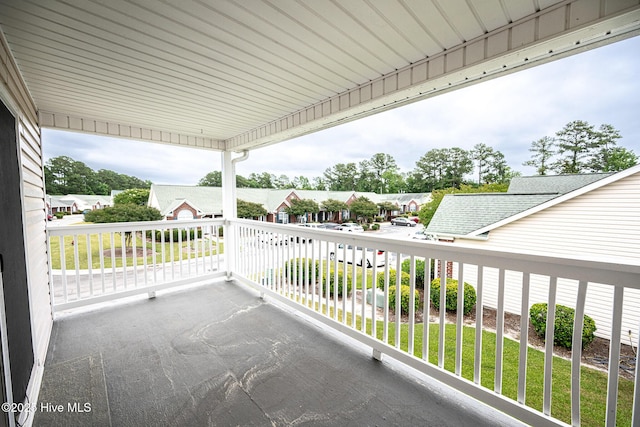 1422 Willoughby Park Ct Unit 5, Wilmington, NC 28412 - balcony with a residential view