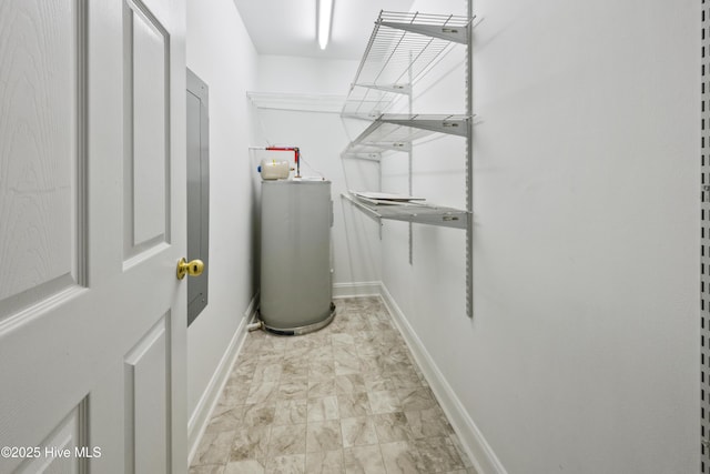 1422 Willoughby Park Ct Unit 5, Wilmington, NC 28412 - walk in closet featuring water heater