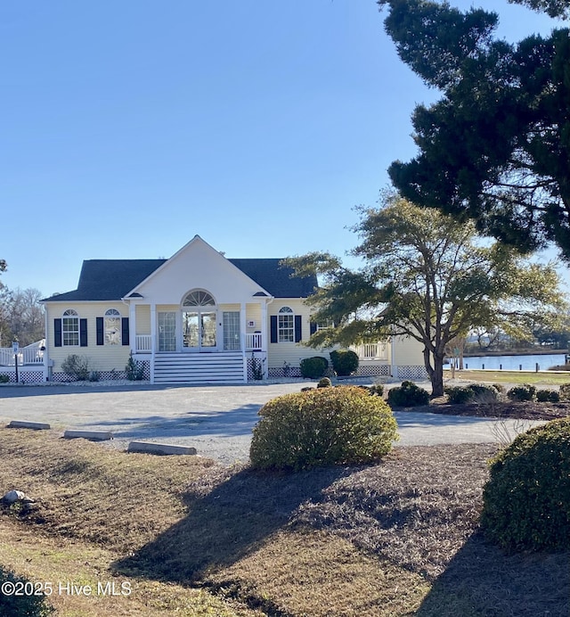 view of ranch-style house