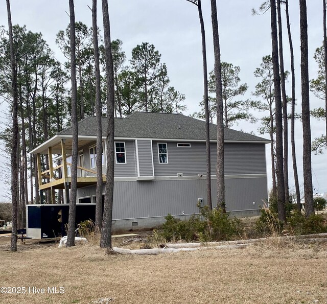 view of side of home