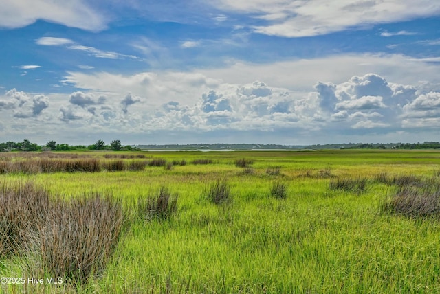 view of landscape featuring a rural view