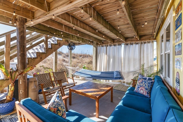 view of patio / terrace featuring outdoor lounge area