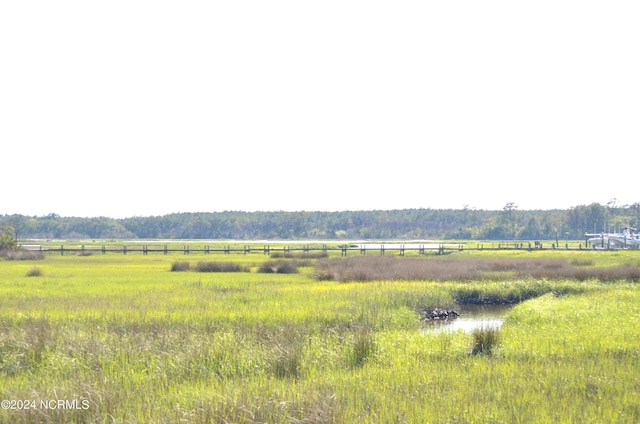 exterior space with a rural view