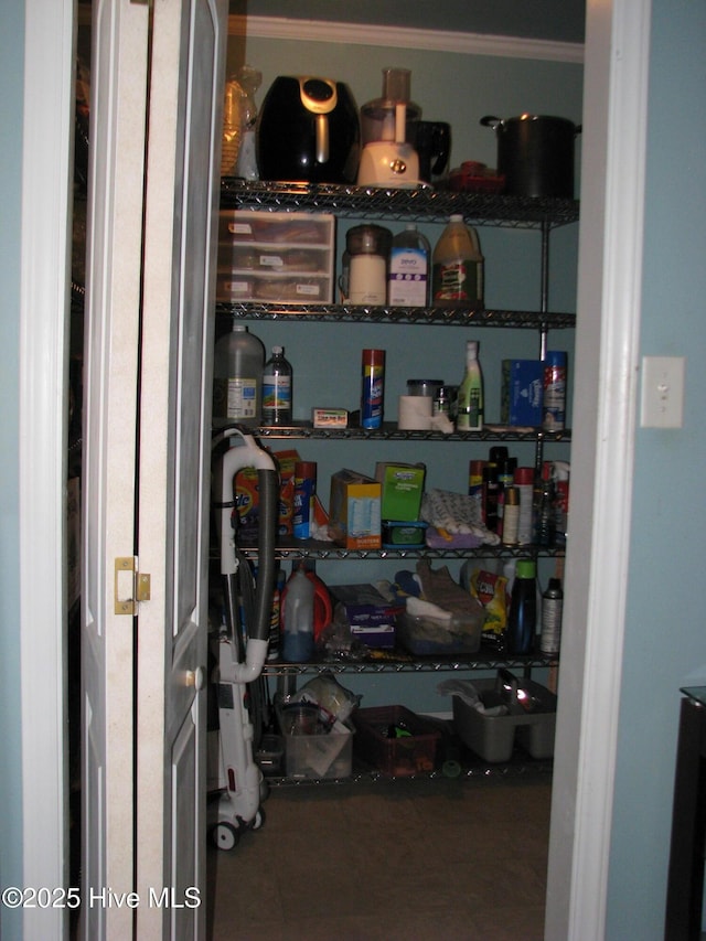 view of pantry