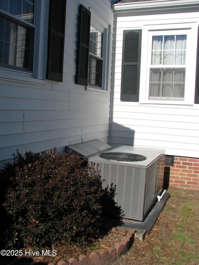 exterior details featuring central air condition unit