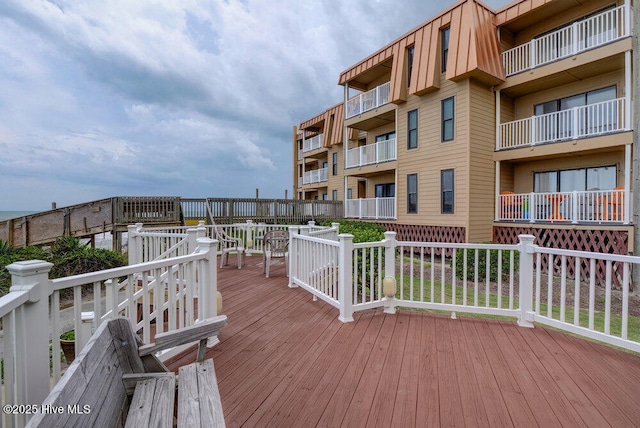 view of deck