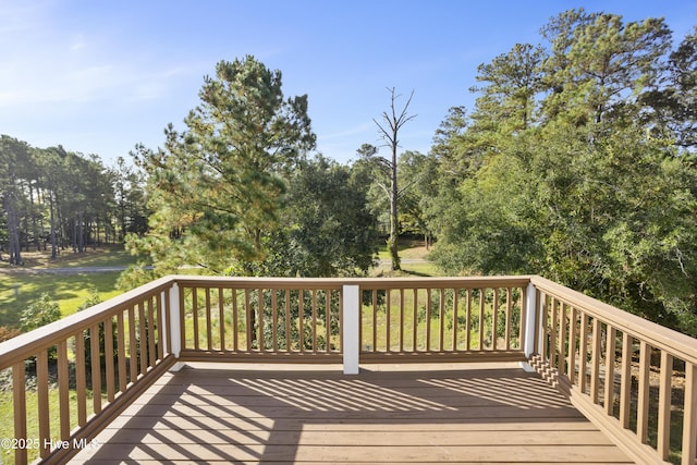 view of deck