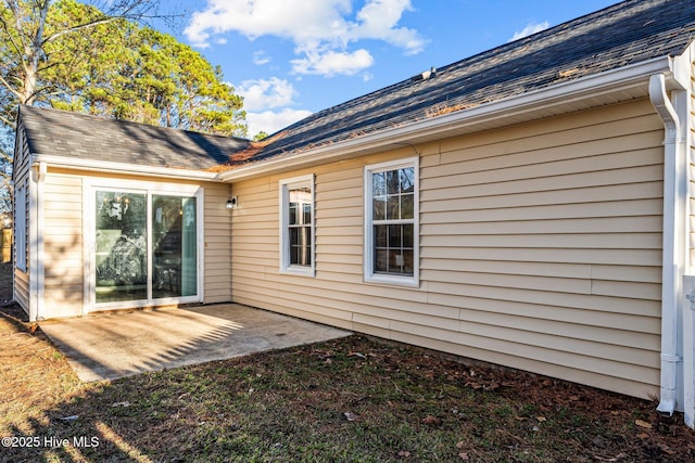 back of house featuring a patio