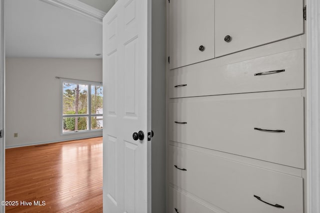 room details featuring hardwood / wood-style flooring