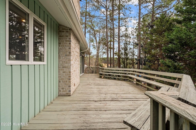 view of deck