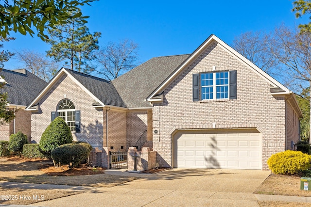 front of property featuring a garage