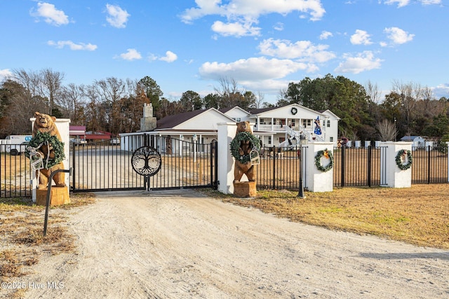 view of gate