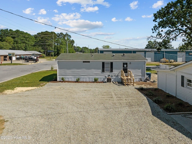 view of rear view of house