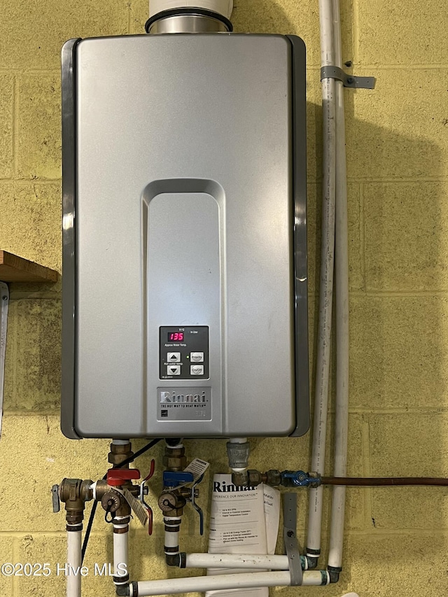 utilities with water heater