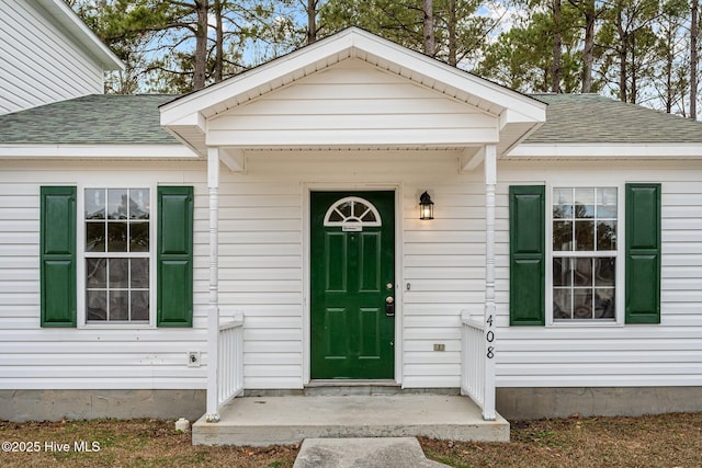 view of property entrance