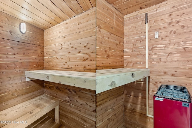 view of sauna / steam room