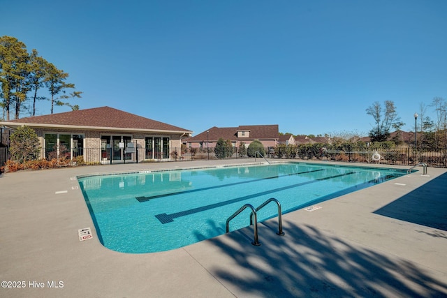 view of pool