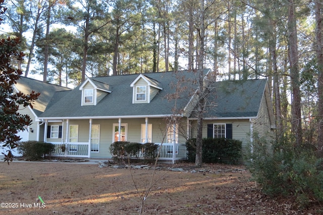 view of cape cod-style house