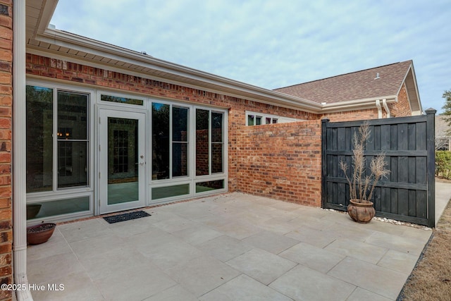 view of patio