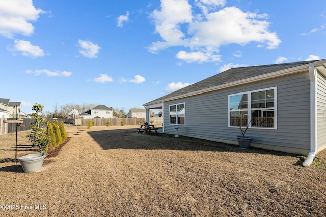 view of side of property