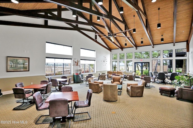 view of community lobby