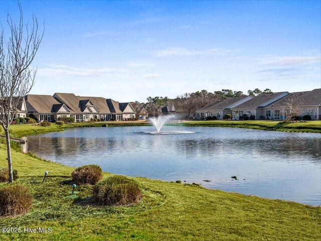 water view featuring a residential view