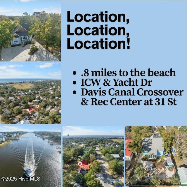 112 NE 28th St, Oak Island, NC 28465 - view of marketing collateral with multiple images