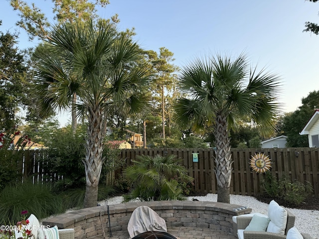 view of patio