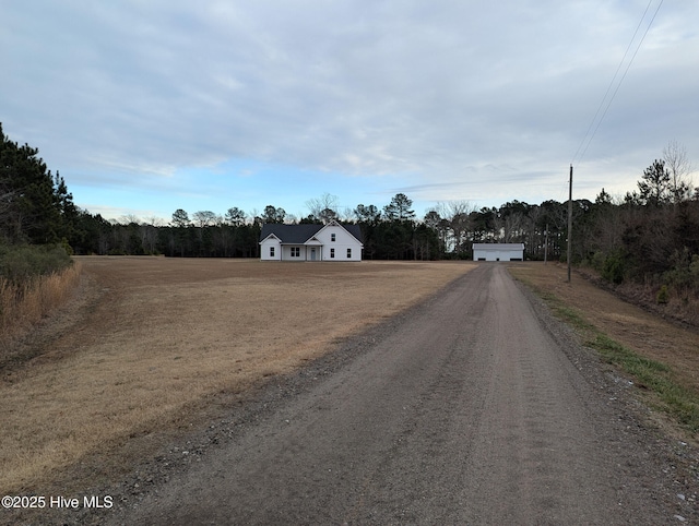 view of road