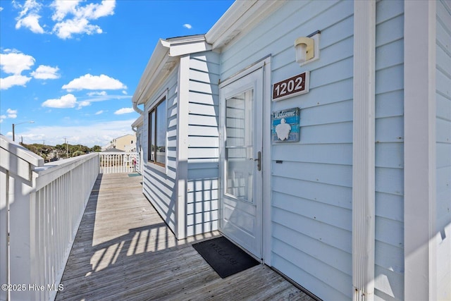 view of property entrance